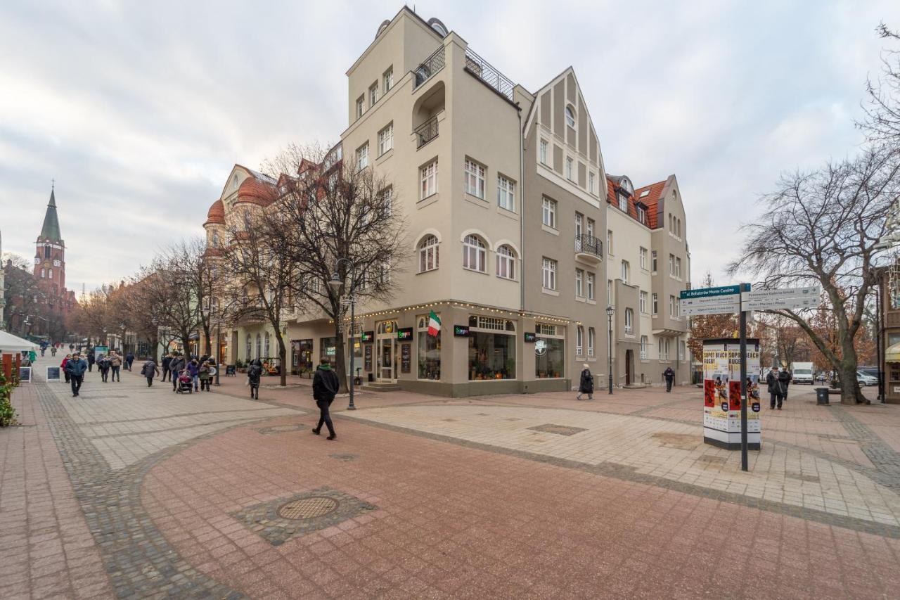 Victus Apartamenty, Apartament Cassino Residence โซพอต ภายนอก รูปภาพ